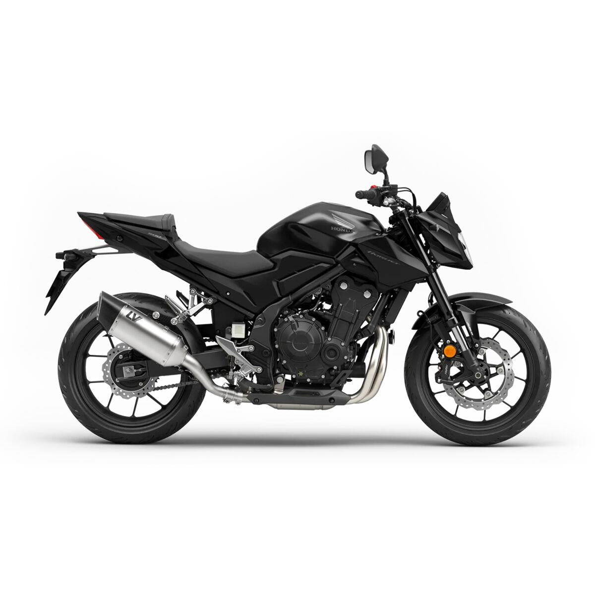 LEOVINCE LV-14R Stainless Steel Slip-On Muffler for HONDA CB/CBR 500 19-26 15634