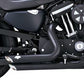 VANCE + HINES Shortshots Staggered Exhaust System BLK.XL 47329
