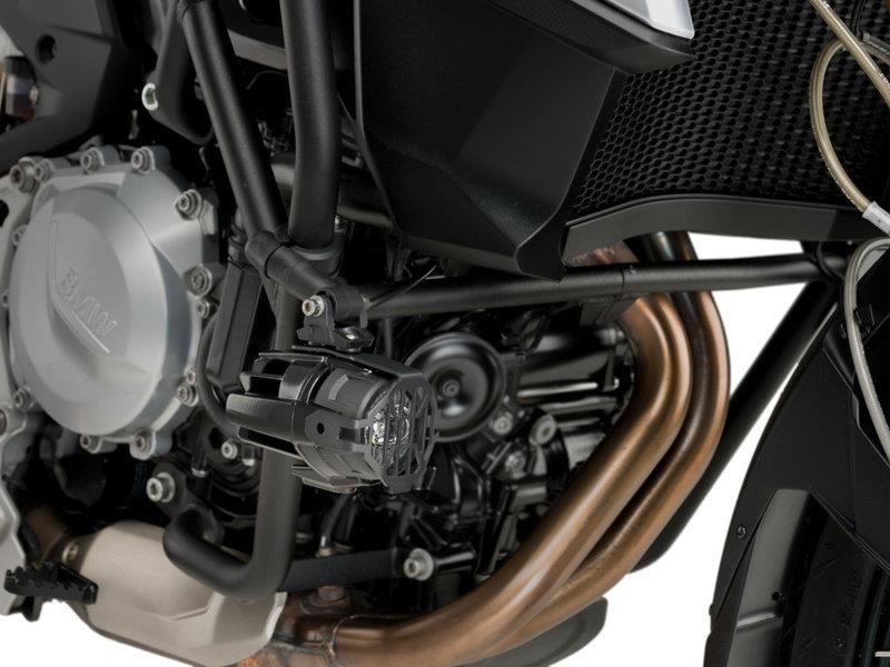 PUIG Adapters To Mount Auxiliary Lights Black for BMW F850 GS 18-23 3642N