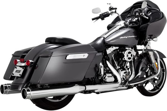 Vance & Hines Torquer 450 Slip-On Mufflers Chrome For HD FLHXS 1690 95-16 16673