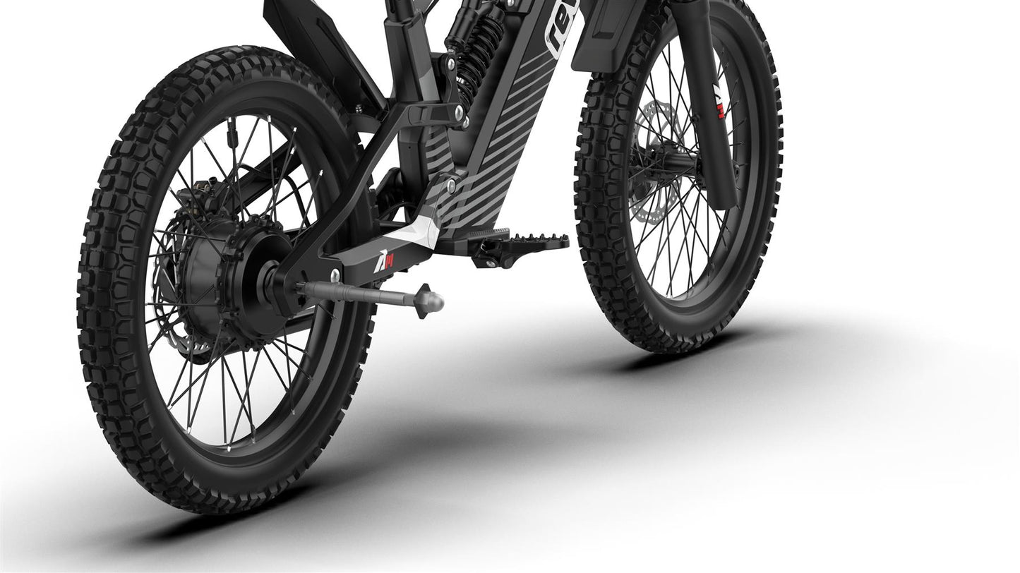 Revvi 20" PLUS Electric Bike - Black