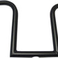 LA Choppers Bourbon Handlebar Black Steel 10.5" Ape Hanger LA-7381-10M
