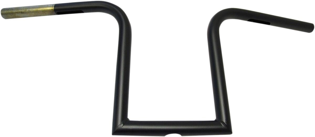 LA Choppers Bourbon Handlebar Black Steel 10.5" Ape Hanger LA-7381-10M