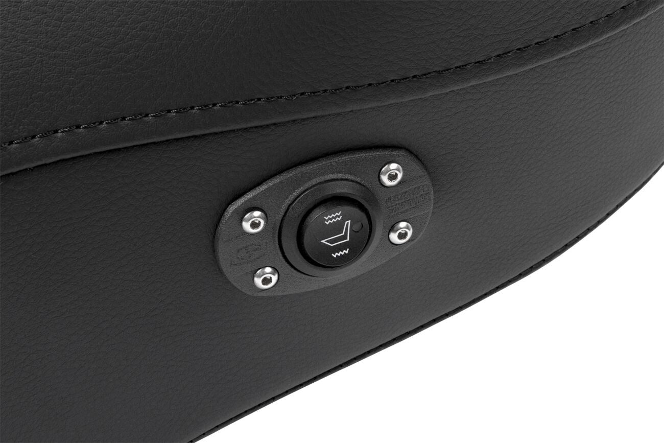 Saddlemen Roadsofa Leather Seat Heated Without Backrest And Rain Cover For Harley Davidson FLHXS 1868 ABS 08-23 808-07B-206A0