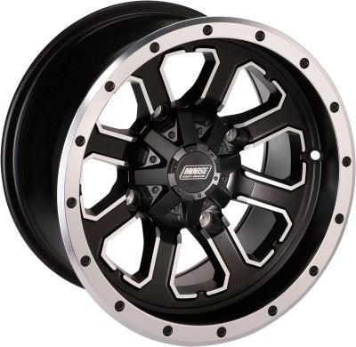 Moose Utility 548 Machined 14X7 4/136 4+3 Alloy Quad UTV Wheel