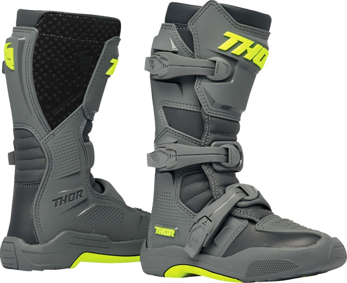 THOR Youth Blitz XR Boots Gray