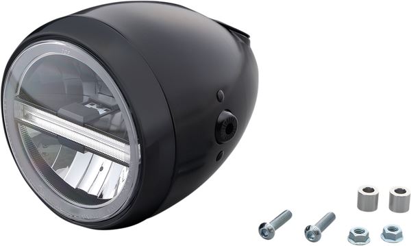 Daytona Neovintage Headlight LED E-marked Bracket Mount Driving Light 88431