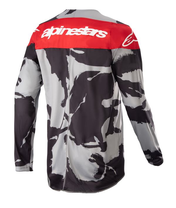 Alpinestars Racer Tactical Jersey Camo White Red Black