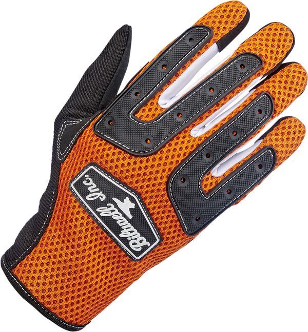 Biltwell Motorcycle Gloves Anza Orange/Black