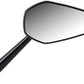 Arlen Ness Mini Stocker Forged Mirror Black Aluminum Screw-In Right 13-158