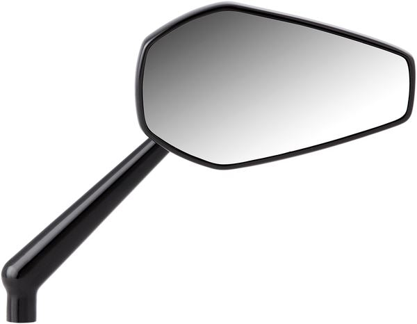 Arlen Ness Mini Stocker Forged Mirror Black Aluminum Screw-In Right 13-158