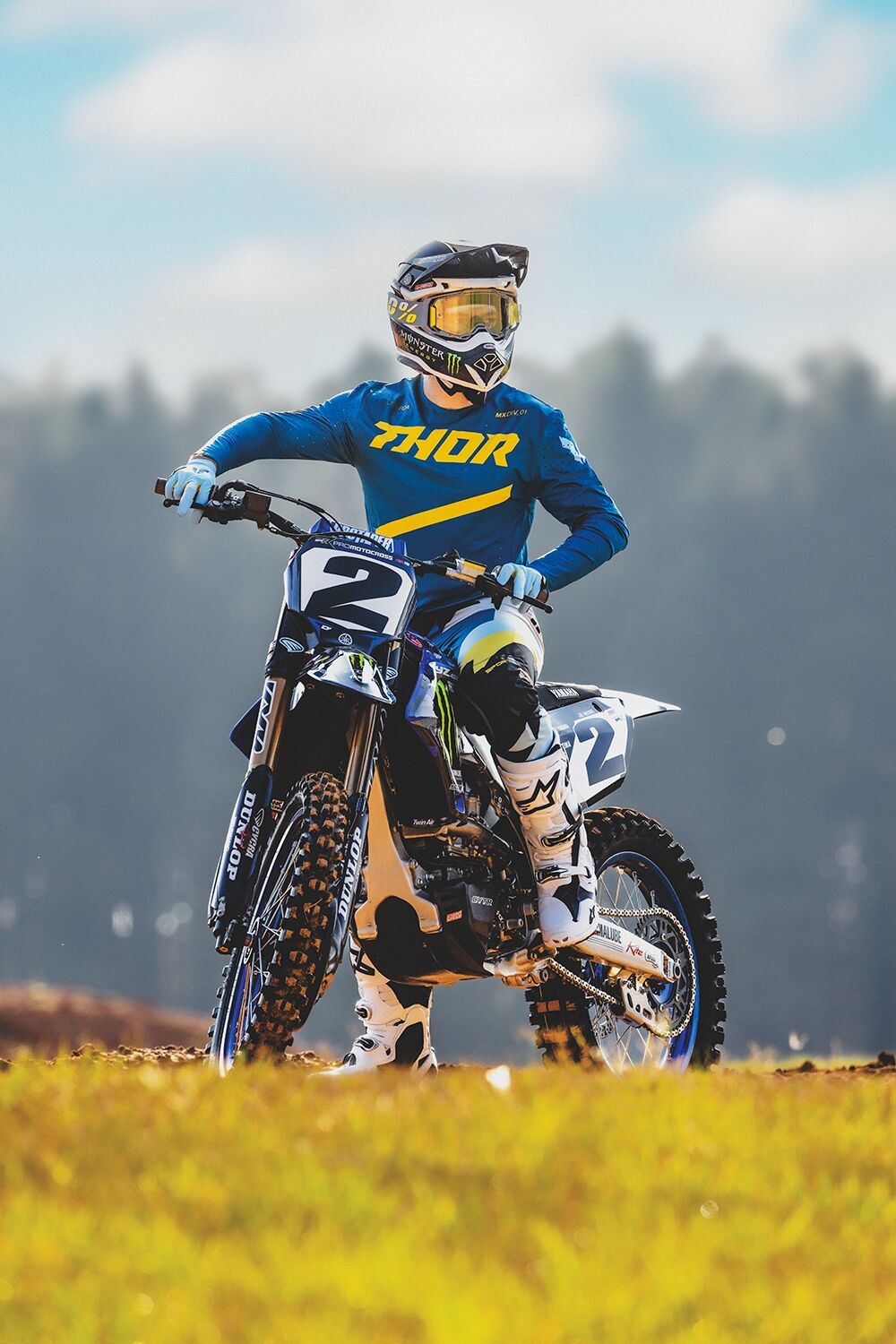 THOR SPORTMODE Brave Jersey BLUE 2024 Model