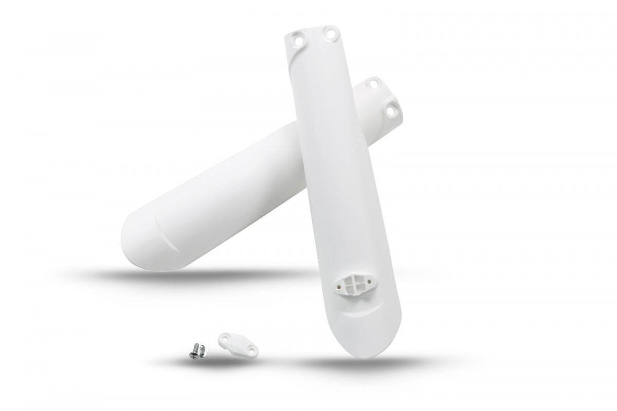 UFO Fork Covers For KTM SX 85 17/14 2024 White KT05007-042