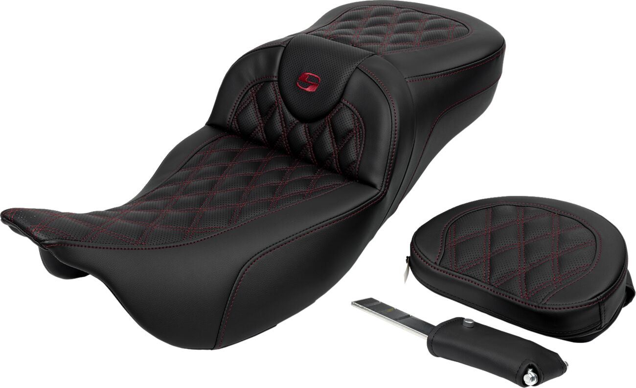 Saddlemen Roadsofa Seat For Harley Davidson FLHXS 1868 08-23 808-07B-184B8