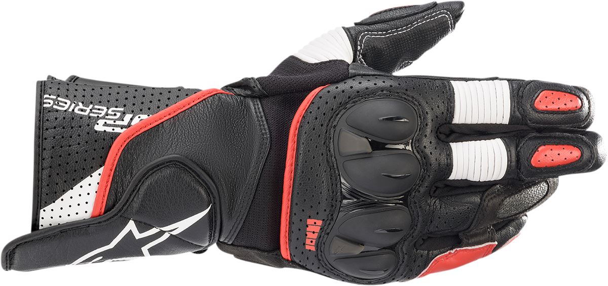 Alpinestars Sp-2 V3 Leather Gloves Red Black White