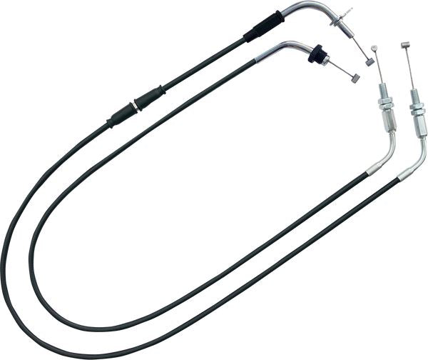 Venhill Throttle Cable For Yamaha XV 1700 AM 2006-2007 Black Set Y01-4-158-BK