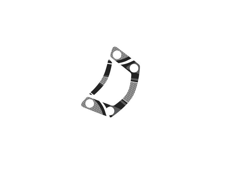Puig Radikal Yoke Protector Grey 9436W
