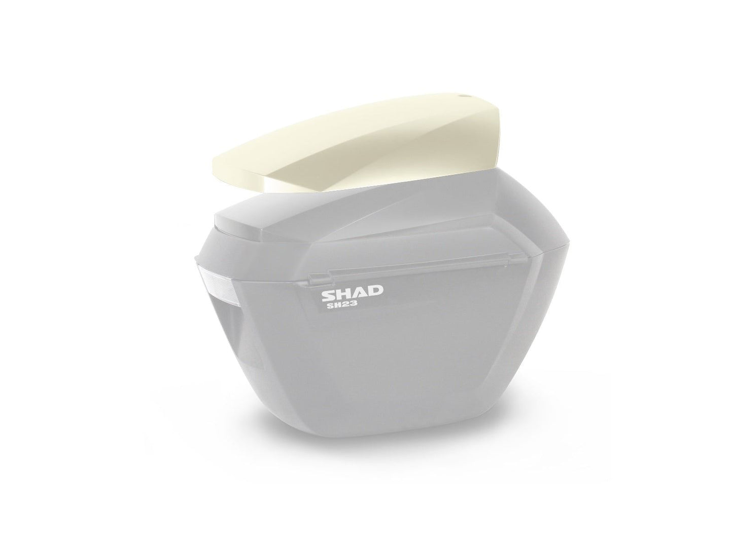 SHAD SH23 Unpainted Pannier Cover D1B23ER