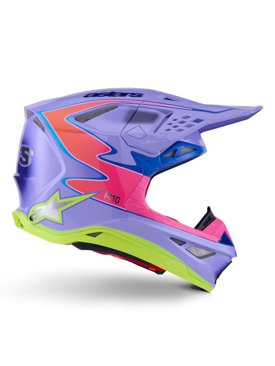 ALPINESTARS Supertech M10 Jett Lawrence R01 Helmet PURPLE/PINK 2025 Model