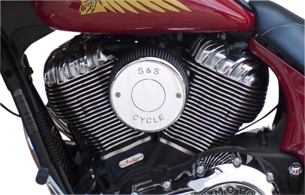S&S Cycle Air Cleaner Cover For Indian CHIEF 111 2014-2015 Chrome 170-0239