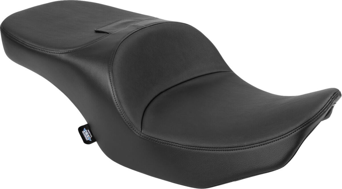 Drag Specialties Seat Black Vinyl For Harley Davidson FLHX 2024-2025 4715a