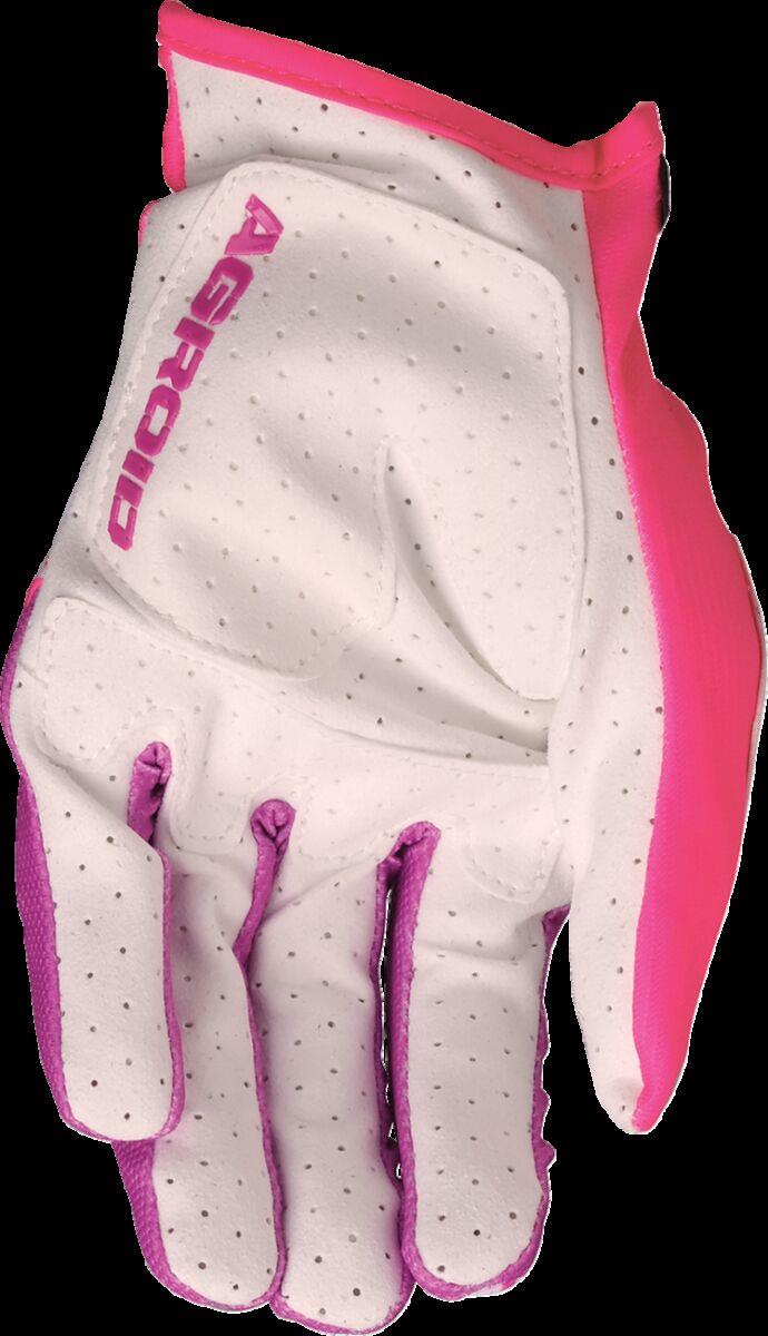 Moose Racing Gloves Agroid Pro Pink/White