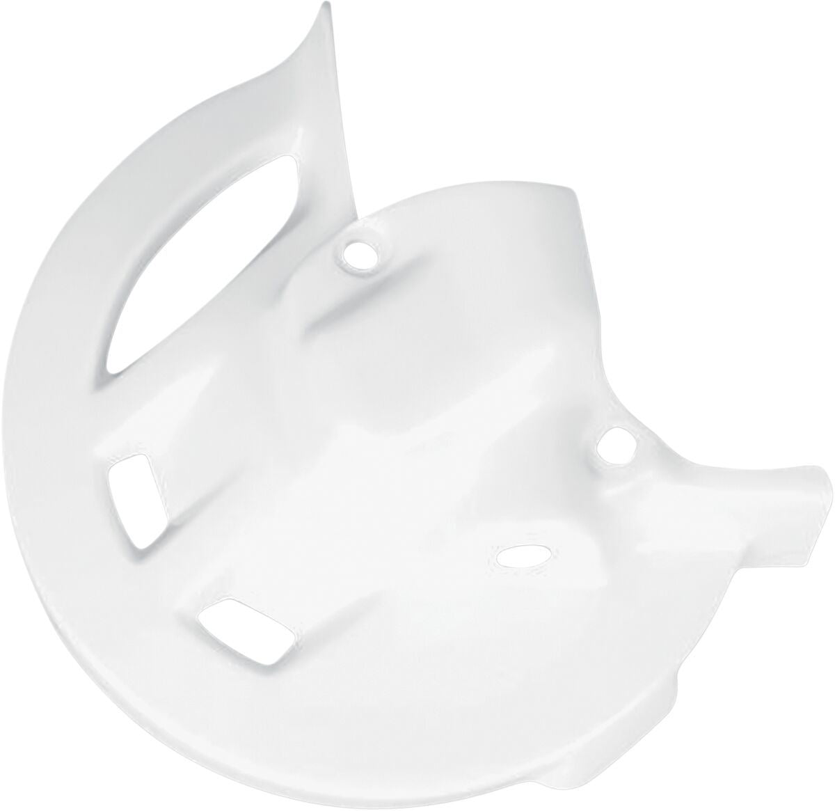 UFO FRONT DISC GUARD HONDA CR125/250/500 WHITE HO02684041