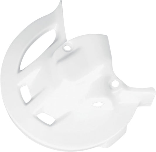 UFO FRONT DISC GUARD HONDA CR125/250/500 WHITE HO02684041