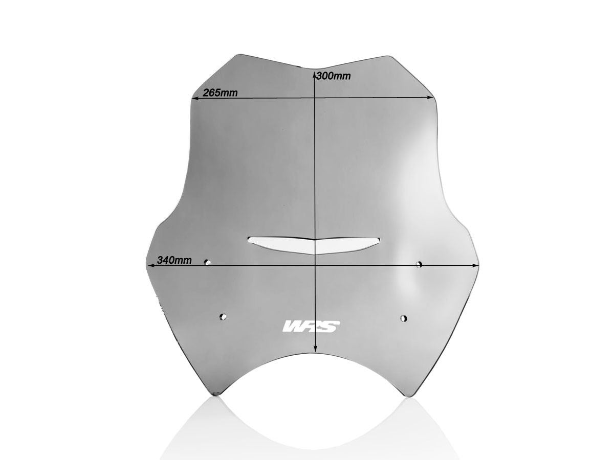 WRS Windscreen Sport BMW R1150r Smoke Bm031f