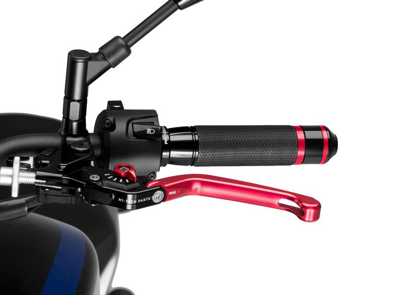 Puig Folding V3 Clutch (Red Lever With Blue Selector) Red 3595H