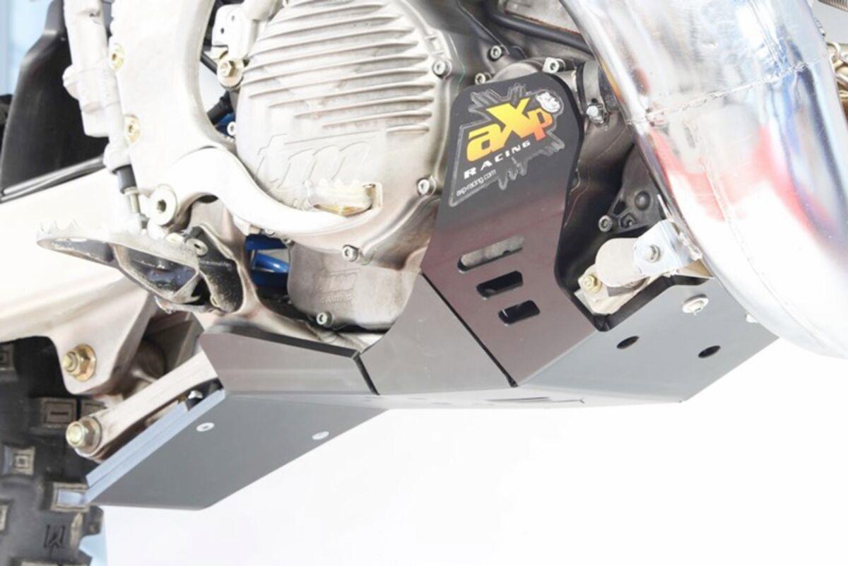 AXP Racing Skid Plate Black Full Coverage For Tm Racing Tm 2022-2024 Ax1624
