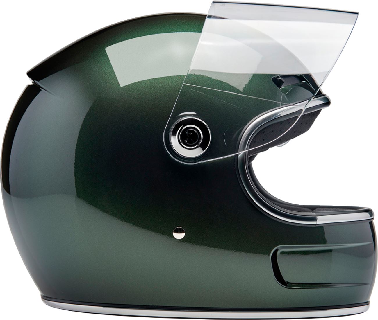 BILTWELL Gringo SV Gloss Green Motorcycle Helmet