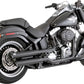 Vance & Hines 3" Twin Slash Slip-On Mufflers For HD FLSTF 1690 07-17 46343