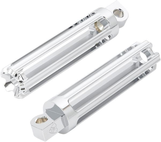 Arlen Ness 10-Gauge Male-Mount Footpegs For HD FLTRX 1923 ABS 99-25 06-104