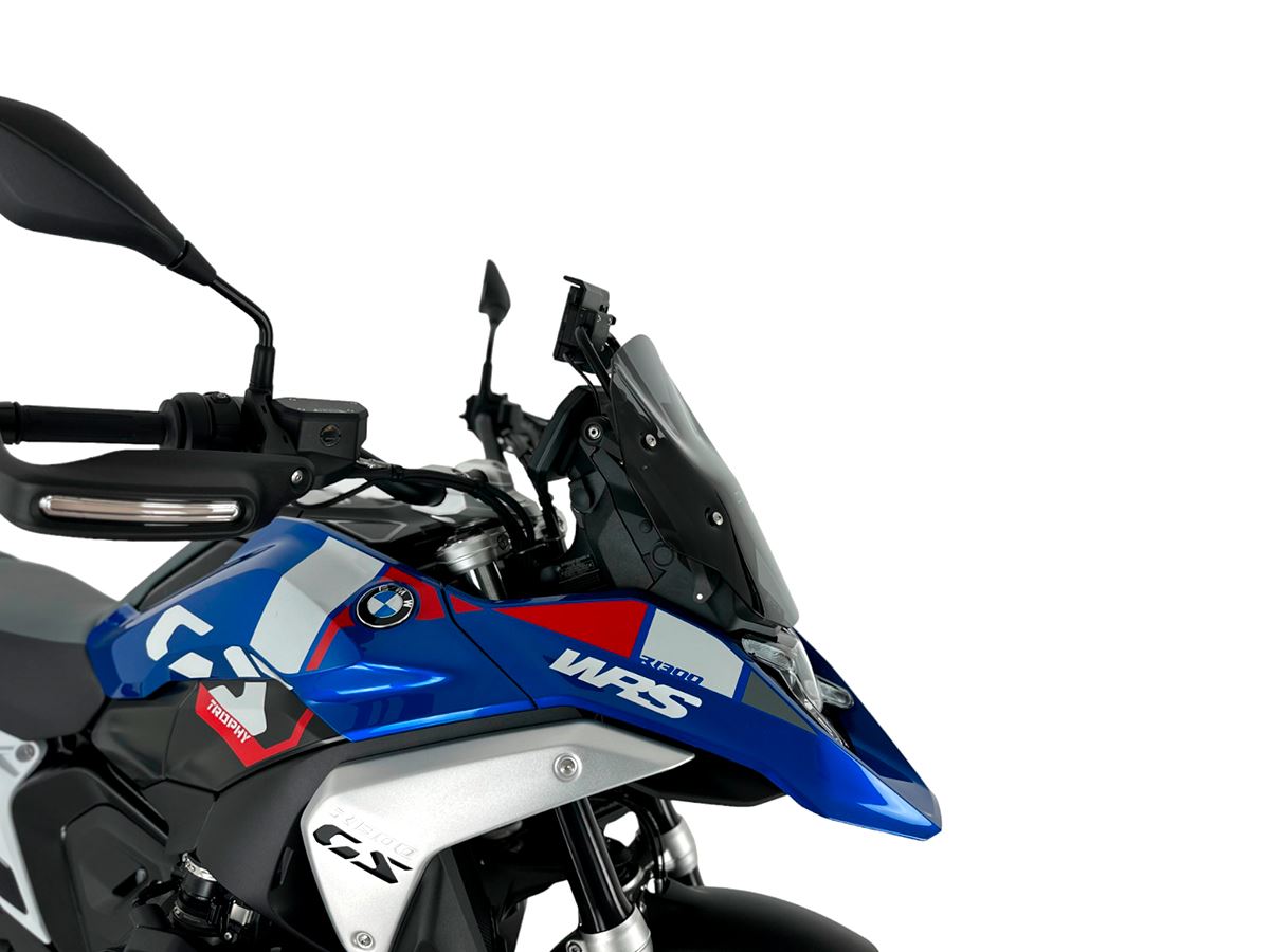 WRS Windscreen Enduro BMW R1300gs Dark Smoke Bm093fs