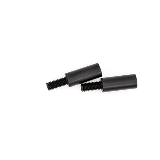 Daytona Indicator Extension Set CNC Aluminum 30mm Black Pair M8 Fit 81045