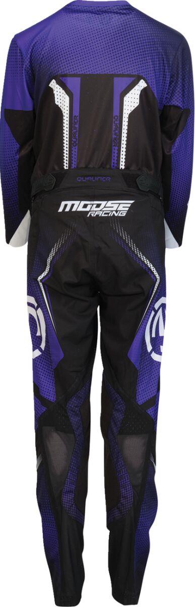 Moose Racing Jersey Youth Qualifier Purple/Black/White