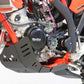 AXP Racing Xtrem Skid Plate For Beta RR 125 2023-2025 Black Full Coverage AX1685