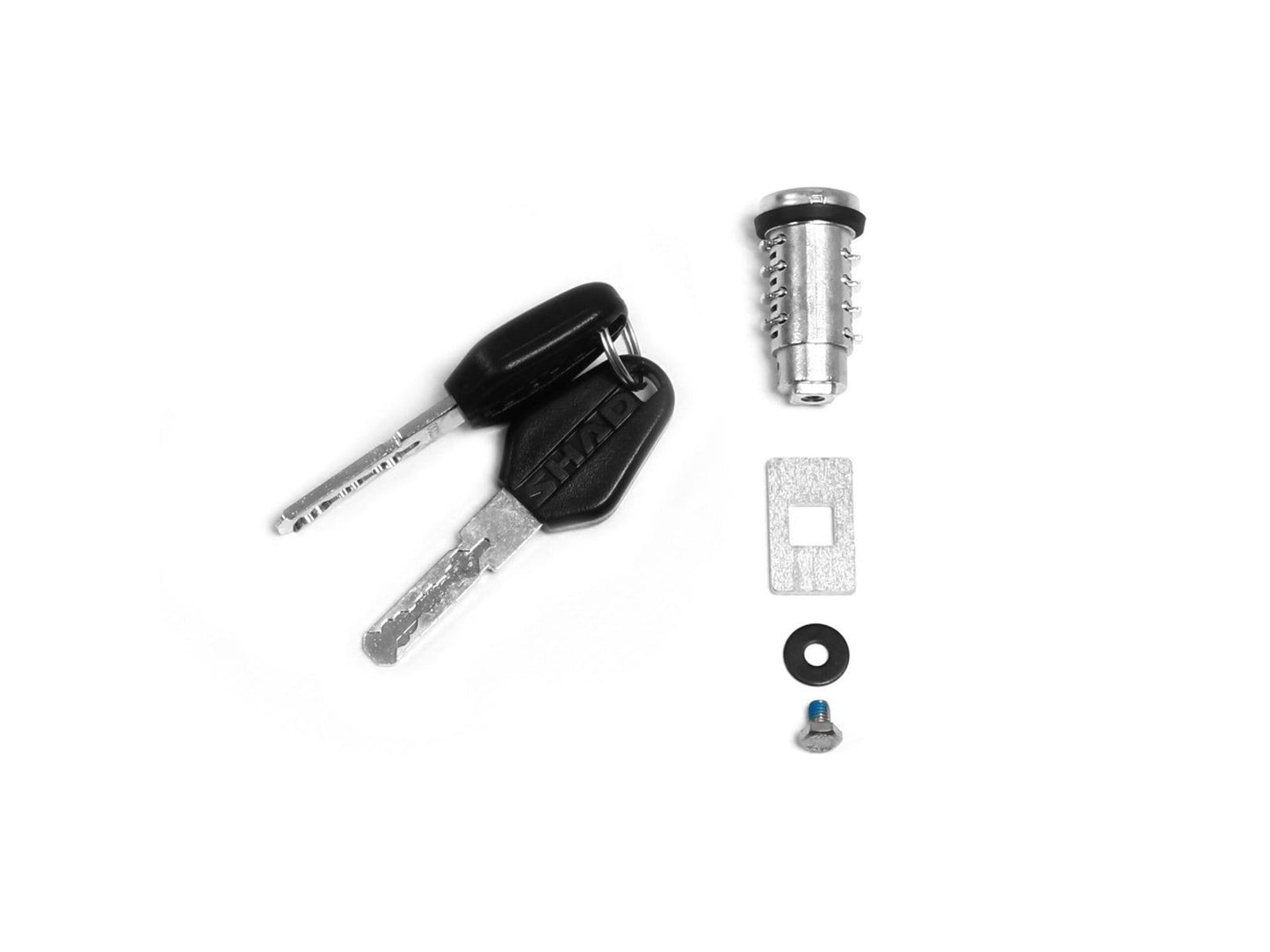 SHAD Top Box Lock & Key System - Terra D1TRBO1R