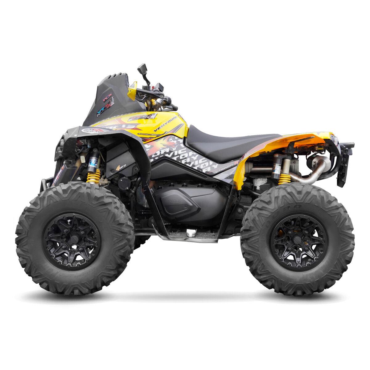 LEOVINCE LV One Evo Stainless Steel Slip-On Muffler for ATV CAN AM RENEGADE 1000 12-26 14473EU