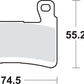 Sbs HS Excel Sintered Front Brake Pads For Kawasaki ZX-6 R 636 13-26 894HS