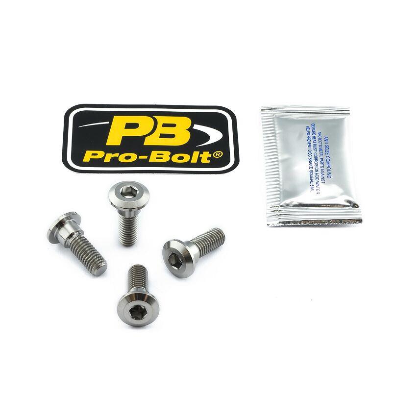 Pro Bolt Brake Rotor Mounting Bolt Kit For Honda MSX 125 1996-2026 TI4DISCHONRE