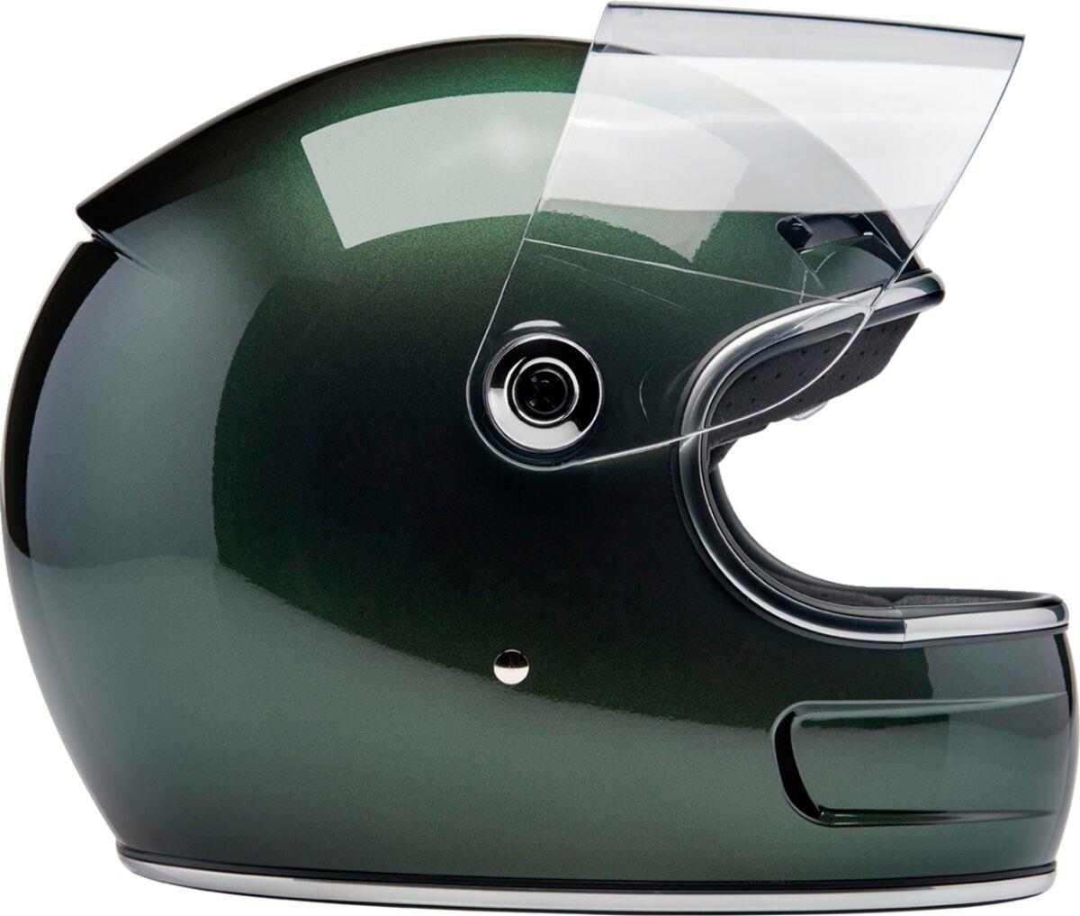 BILTWELL Gringo SV Gloss Green Motorcycle Helmet