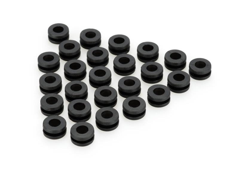 PUIG 18x10 Nut Vibration Damper Set Black Universal 1889N