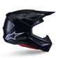 ALPINESTARS SM7 Helmet BLACK-GLO 2025 Model