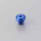 Daytona Mirror Plug Bolt Blue Aluminum M10 x P1.25 Left CNC Hole Plug 99797
