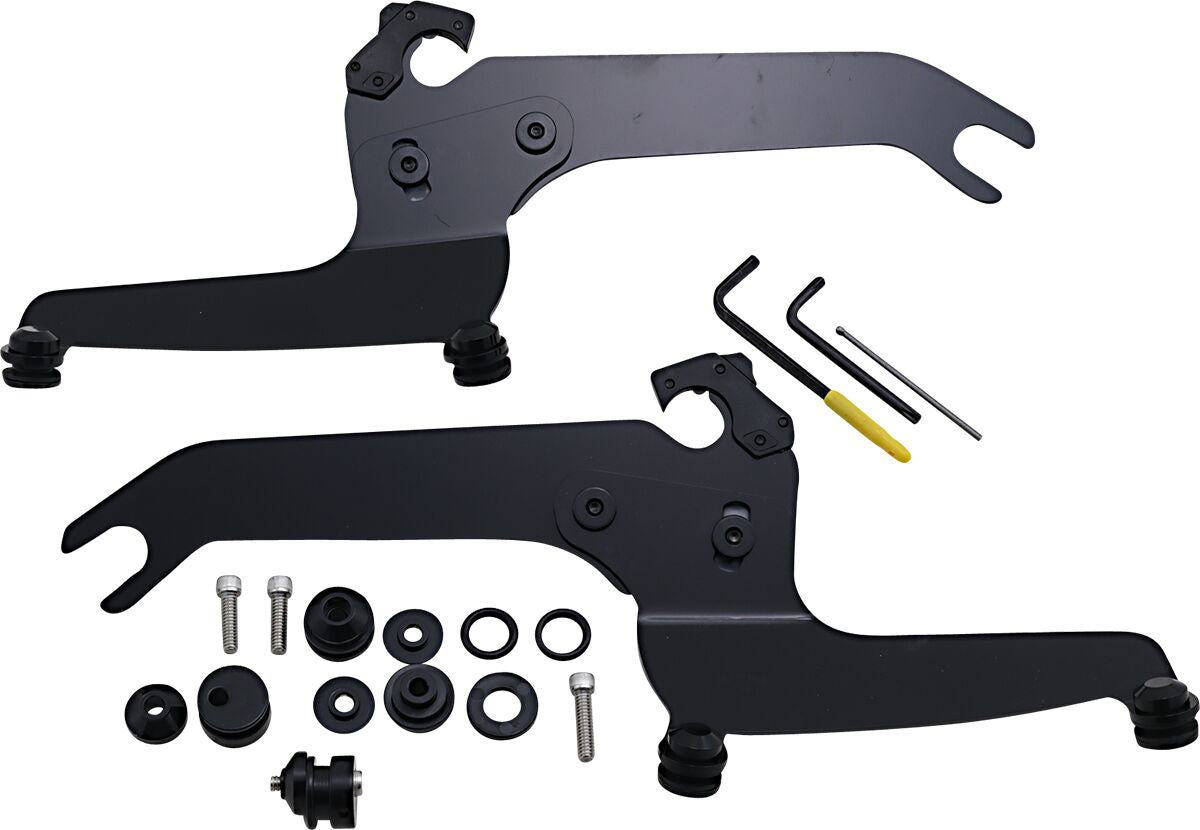Memphis Shades Sportshield Trigger-Lock Complete Mount Kit For Harley Davidson FLSL 1750 ABS 18-21 MEB2052