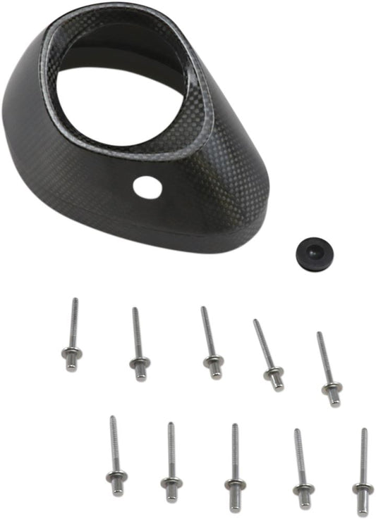 Akrapovic End Cap CF T3 Type 1 V-EC33