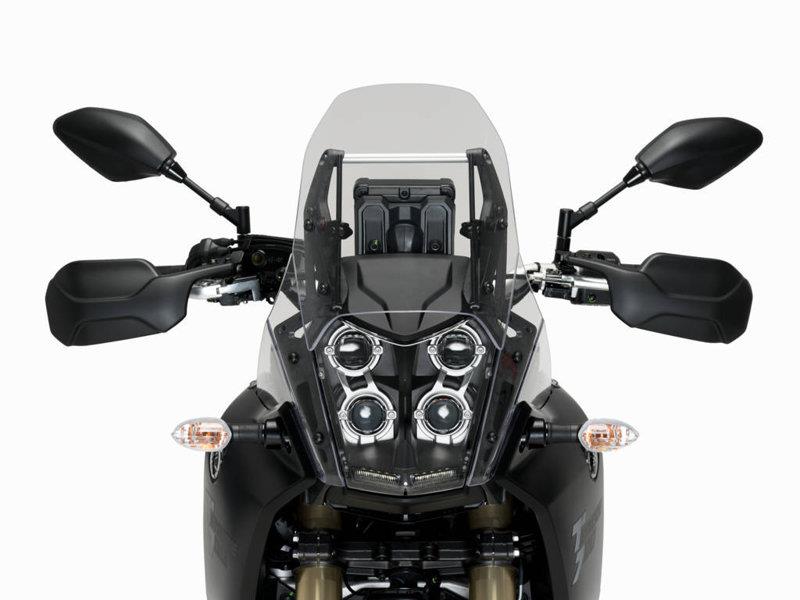PUIG Manual Screen Height Adjuster Black for Yamaha Tenere 700/Explore/Extreme/Rally/World Raid 19-25 3732N