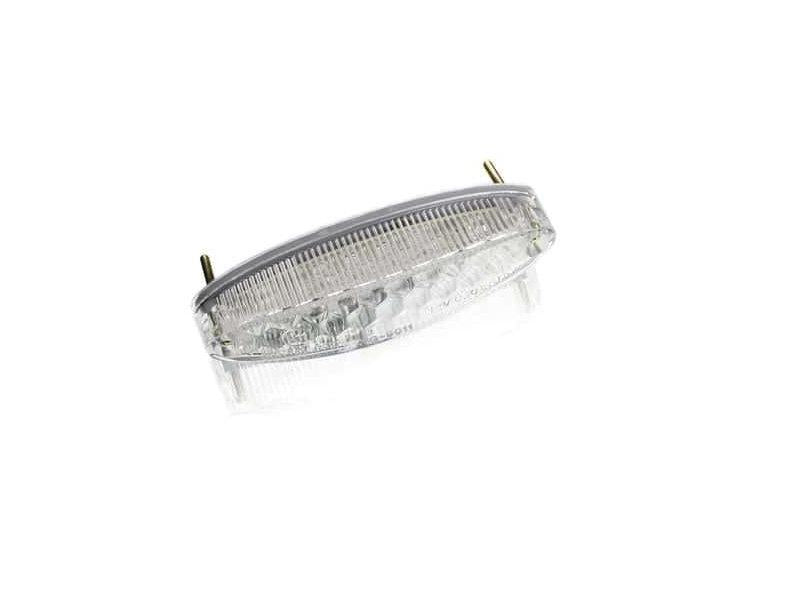 PUIG Smile Oval Brake Lights 110 x 25mm Clear Universal 1359W
